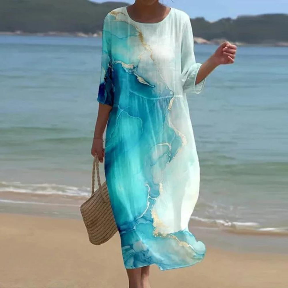 Vilma | Elegantné šaty s prekrytím brucha
