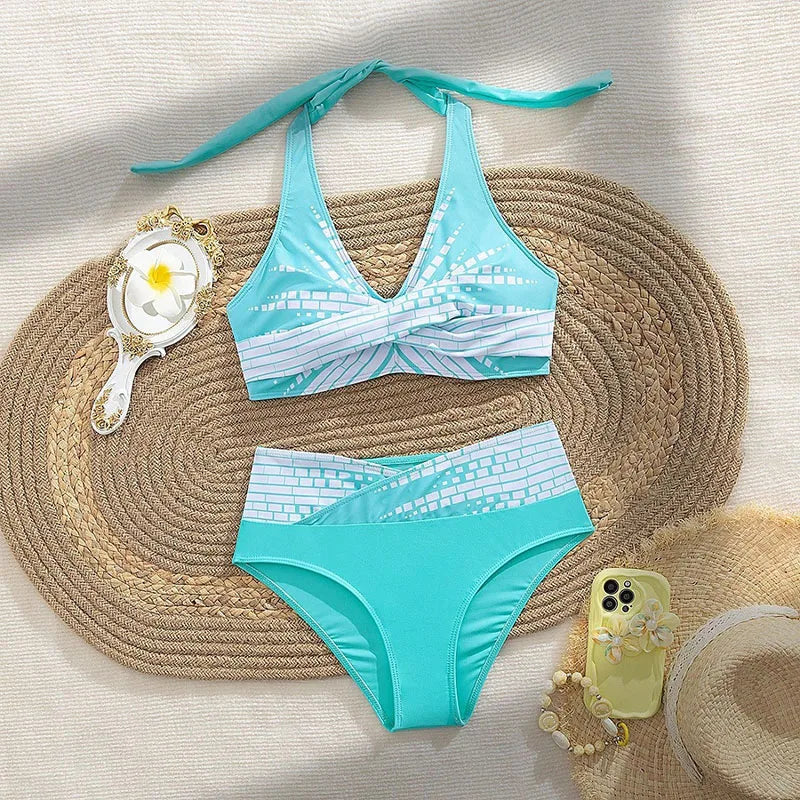 Lena – Sexy trojuholníkové tanga bikiny dvojdielny set