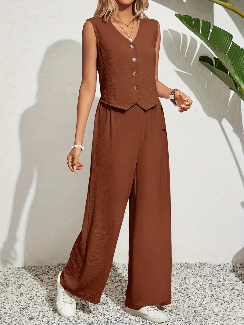 Lisa™ | Casual komplet s výstrihom do srdca