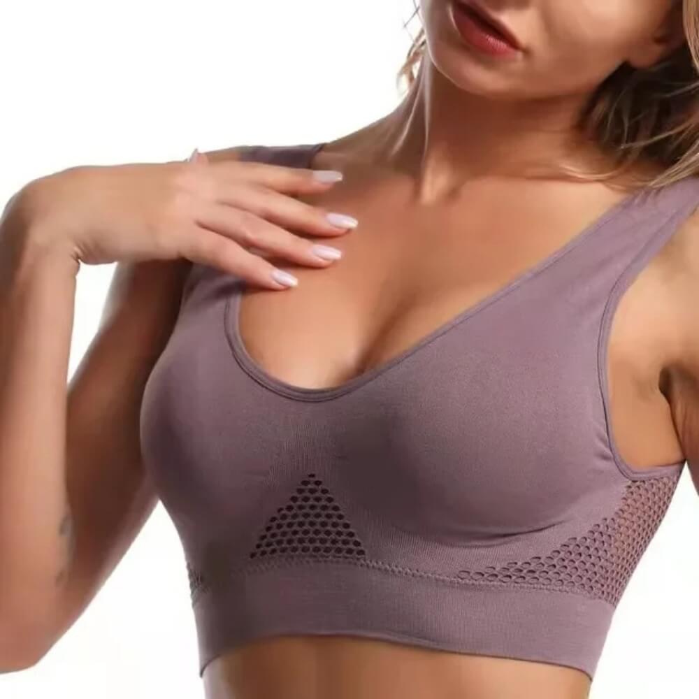 Lea™ | Ultra-priedušná Prírodná Podprsenka s Vytahovaním